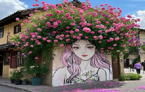 汨罗怎么设计网红打卡墙绘