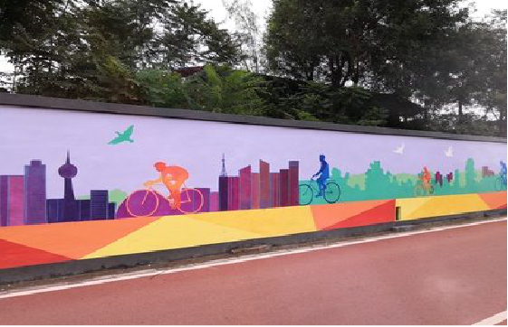 汨罗墙体彩绘-围墙