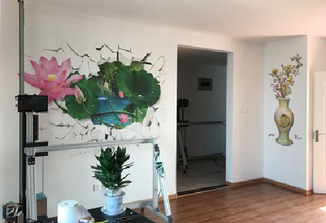 汨罗墙体彩绘相比墙纸的优势。