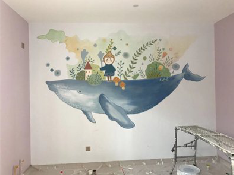 汨罗手绘墙的特点及优势。