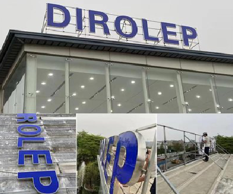 汨罗楼顶发光字安装的注意事项。